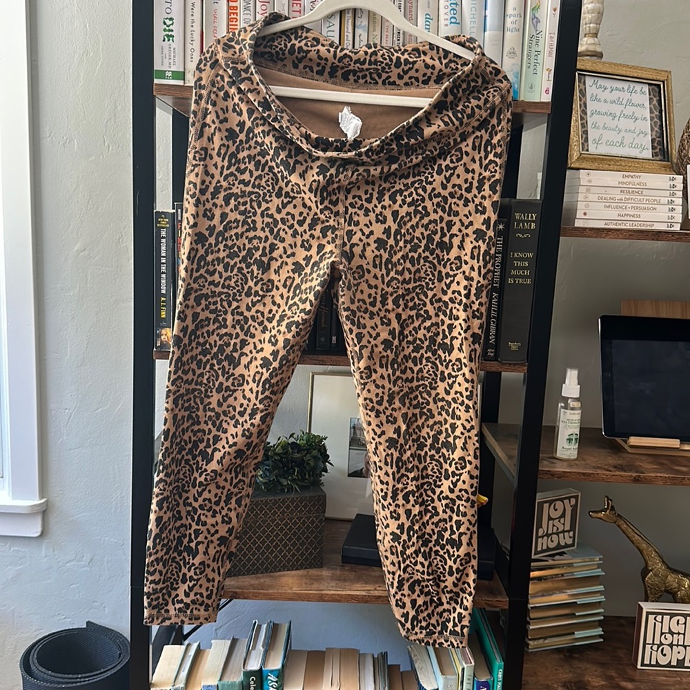 J. crew leopard print leggings